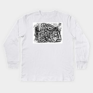 Thinking of you Kids Long Sleeve T-Shirt